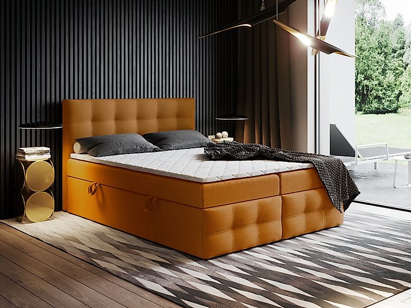 Godre Boxspringbett mit Bettkasten Ewora 3 günstig online kaufen