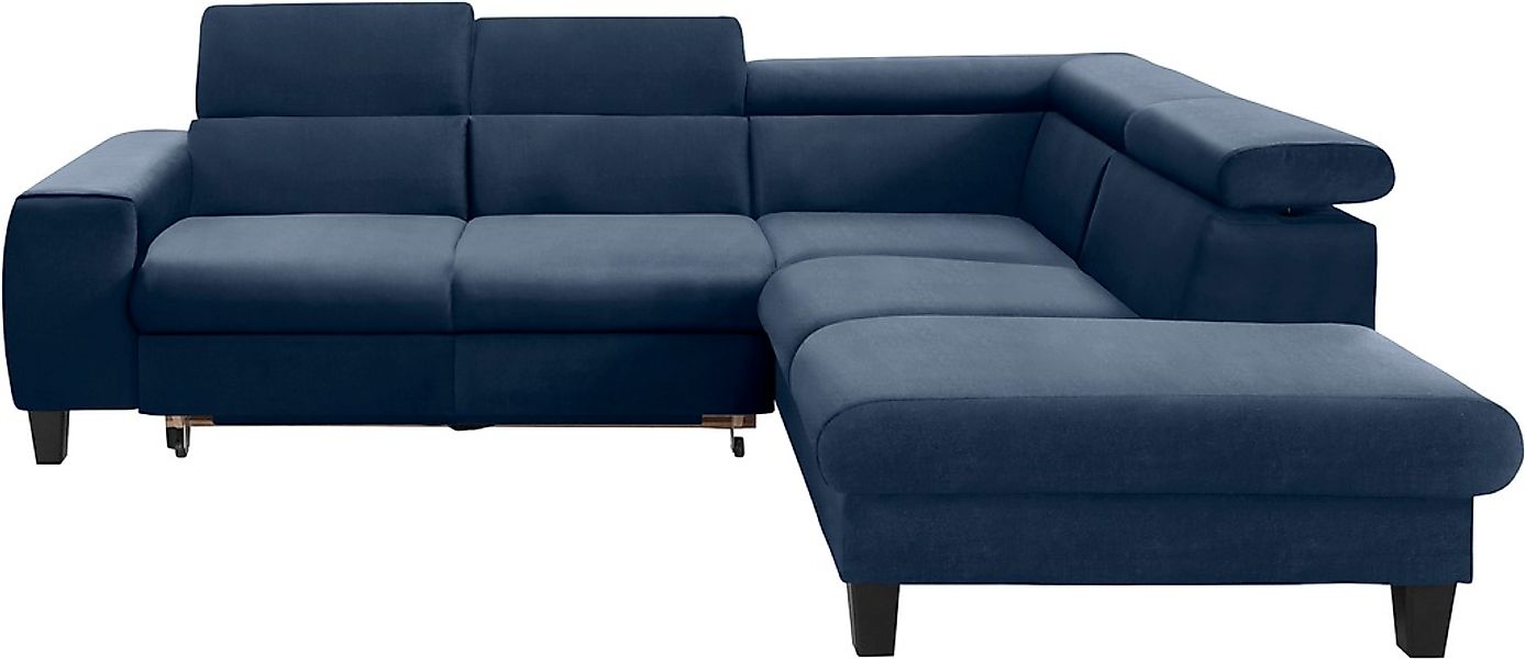 COTTA Ecksofa "Morven L-Form mit Kopfteilverstellung", wahlweise mit Bettfu günstig online kaufen