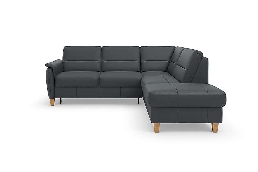 Home affaire Ecksofa »Palmera L-Form«, Federkern, wahlweise mit Bettfunktio günstig online kaufen