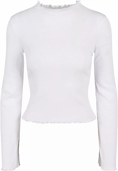 URBAN CLASSICS Langarmshirt "Urban Classics Damen Ladies Rib Turtelneck Lon günstig online kaufen