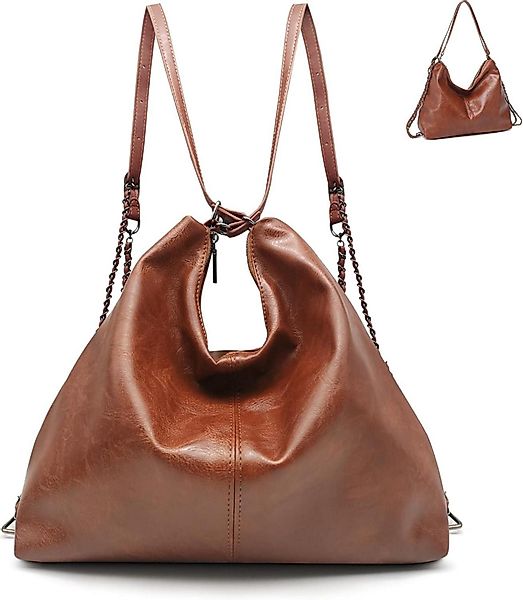 LuxusKollektion Umhängetasche Damen Rucksack Elegant PU günstig online kaufen