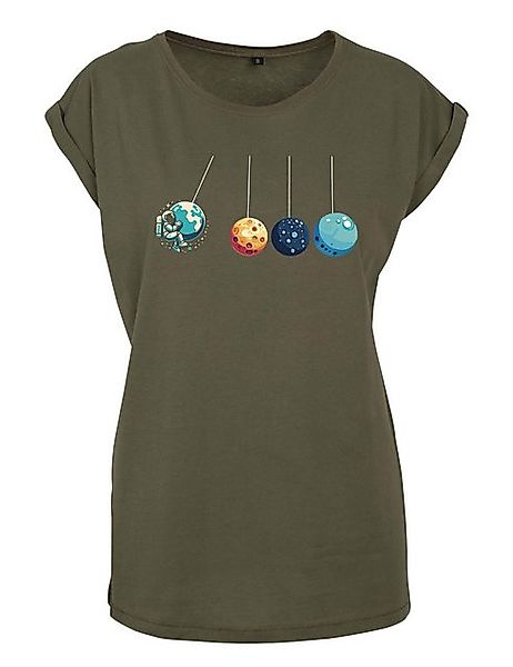 Youth Designz Print-Shirt "Planeten Universum" Damen T-Shirt Statement Gesc günstig online kaufen