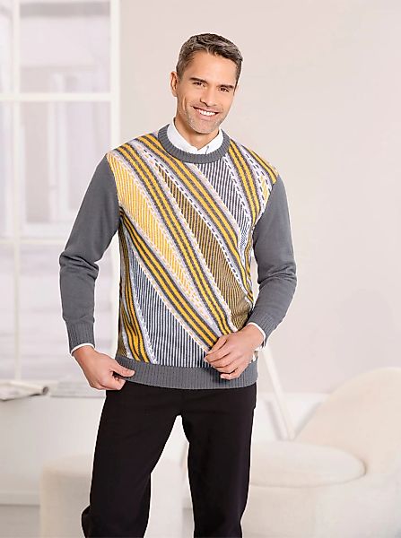 Classic Rundhalspullover "Rundhals-Pullover" günstig online kaufen