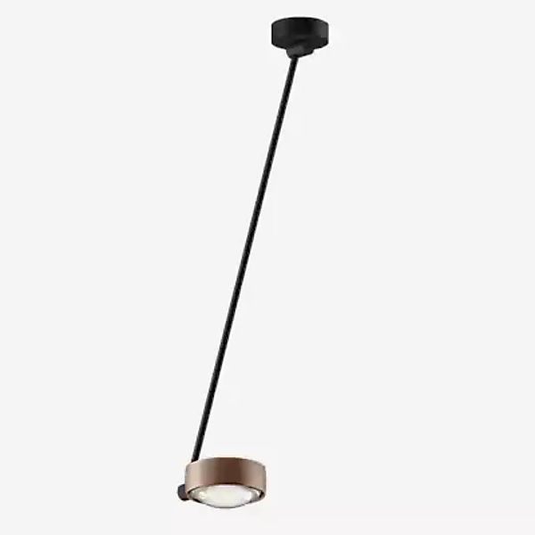 Occhio Sento Soffitto Singolo 80 Up E Deckenleuchte LED, Kopf gold matt/Bod günstig online kaufen