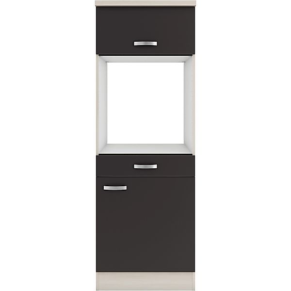 OPTIFIT Faro220 Küchen-Geräteumbauschrank 60 cm Anthrazit günstig online kaufen