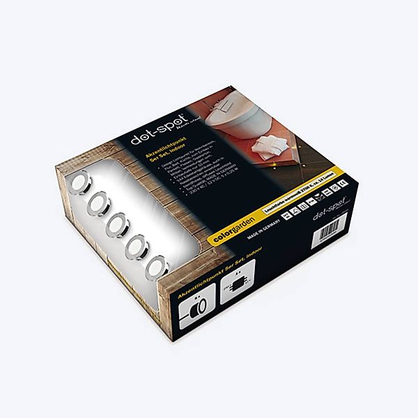 dot-spot LED-Einbauleuchte Colorgarden 5er indoor günstig online kaufen