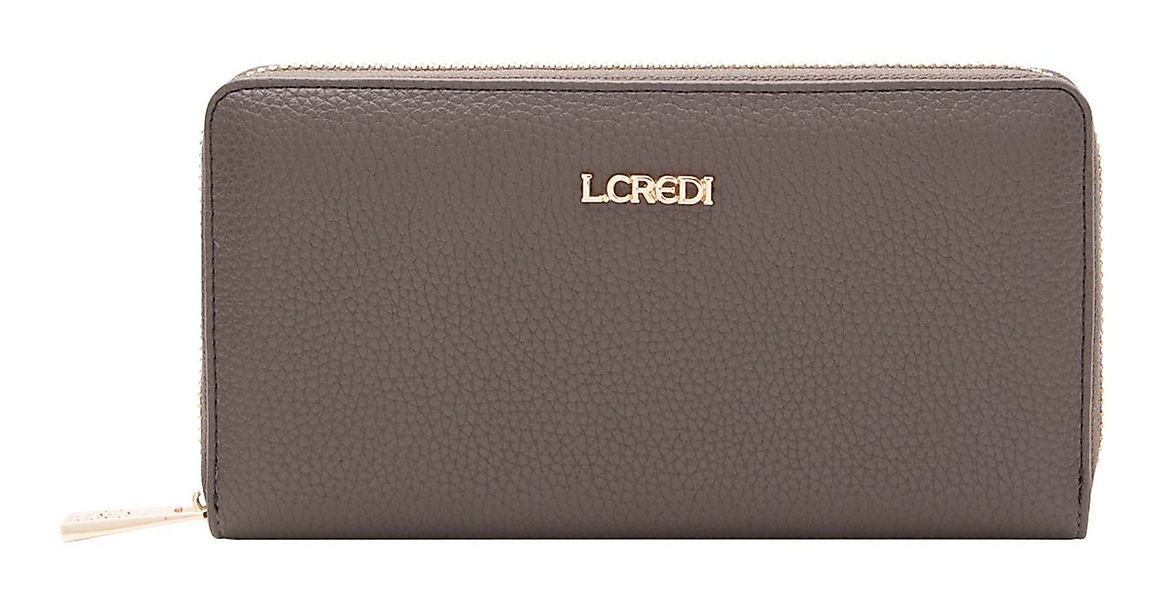L. CREDI Geldbörse Zip Around Wallet, mit RFID-Blocker Schutz günstig online kaufen