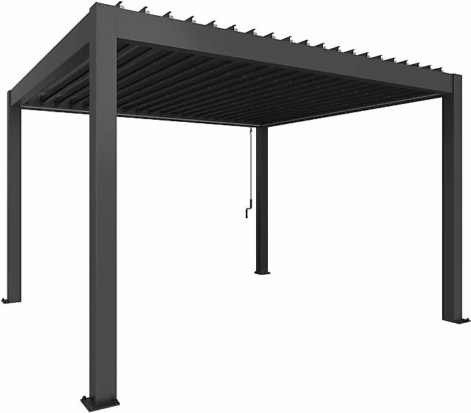 Biohort Pergola "4 x 3,5", stilvoller Schattenspender für mehr Komfort im F günstig online kaufen