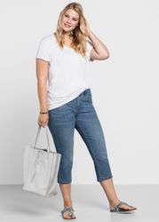 Sheego 5-Pocket-Jeans 1 Stk. tlg. günstig online kaufen