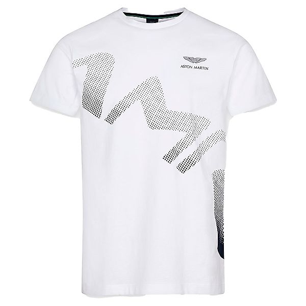 Hackett Amr Astro Logo Kurzärmeliges T-shirt 2XL White günstig online kaufen
