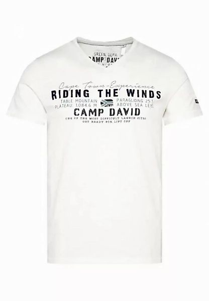 CAMP DAVID T-Shirt T-Shirt PARAGLIDING CAPE TOWN Kurzarmshirt (1-tlg) günstig online kaufen