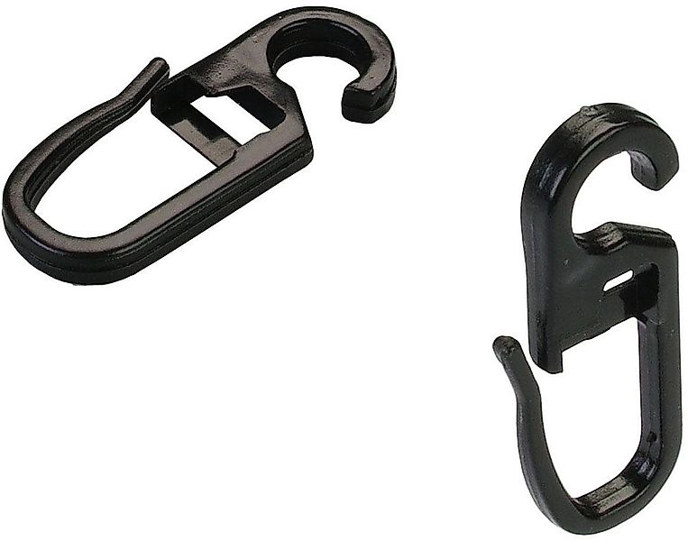 Liedeco Faltenclip, Gardinen, Vorhänge, (Set, 8-St), günstig online kaufen