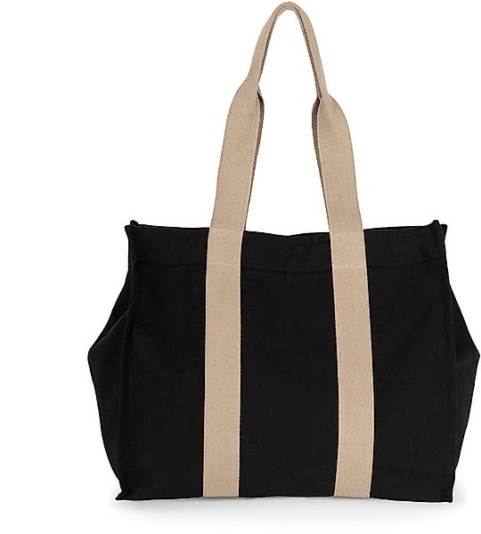 KiMOOD Einkaufsshopper Große recycelte Shoppingtasche mit Seitenfalte günstig online kaufen