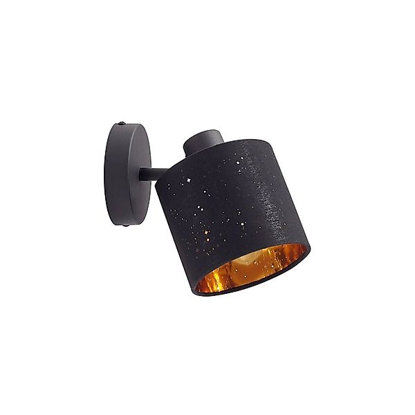 Lindby Wandleuchte Wandlampe Innen Vasilia 10029758 Modern in Schwarz aus T günstig online kaufen