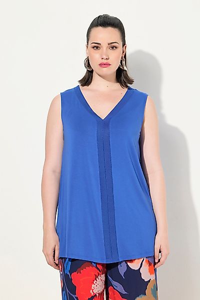 Ulla Popken Longtop Top Strickblende A-Linie günstig online kaufen