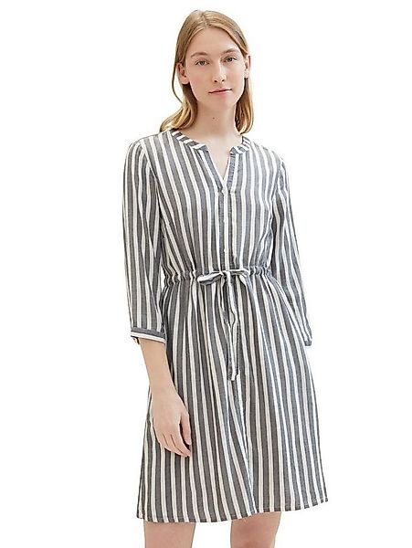 TOM TAILOR Sommerkleid STRIPED aus Viskose günstig online kaufen