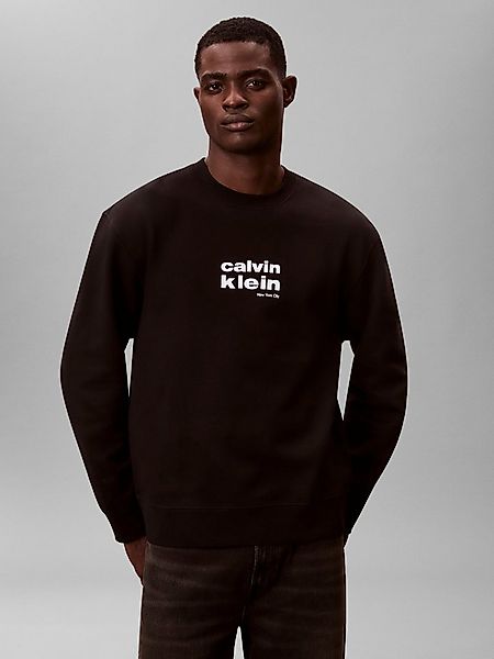 Calvin Klein Sweatshirt Regular fit, mit Rundhalsausschnitt günstig online kaufen