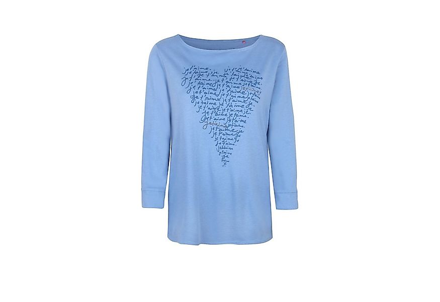 Lieblingsstück Rundhalsshirt CallidaL mit Herzmotiv günstig online kaufen