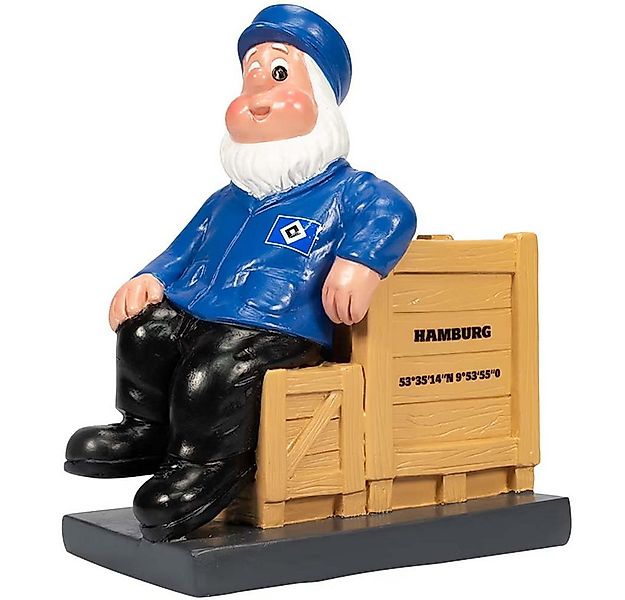 Hamburger SV Gartenzwerg HSV Gartenzwerg Holzkiste günstig online kaufen
