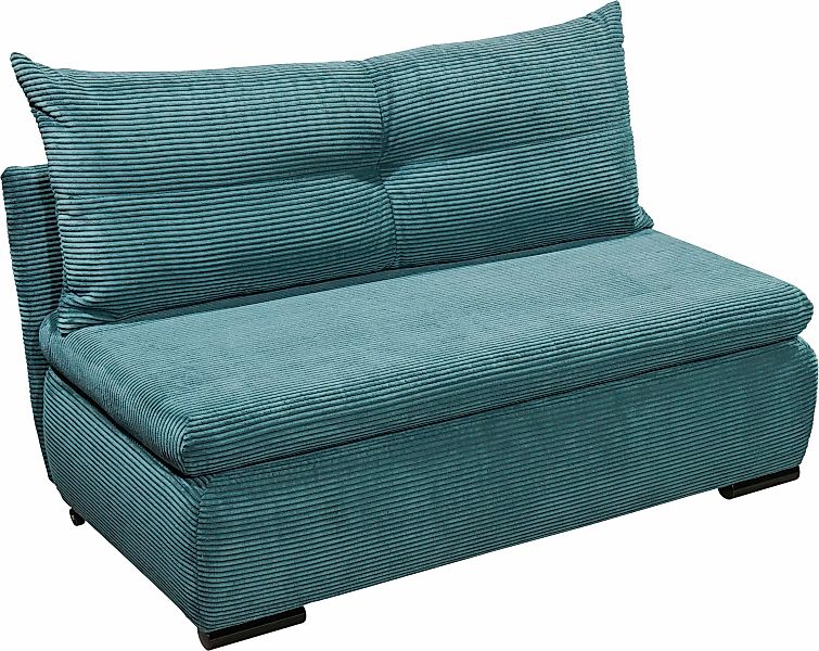 ED EXCITING DESIGN Schlafsofa "Charlie", frei im Raum stellbar, mit Bettkas günstig online kaufen