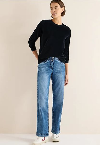 Softes Strukturmix Shirt günstig online kaufen