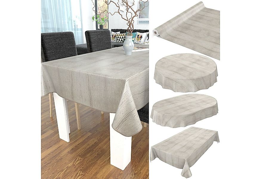 ANRO Tischdecke Wachstuchtischdecke Gartentischdecke Wachstischdecke (Einze günstig online kaufen