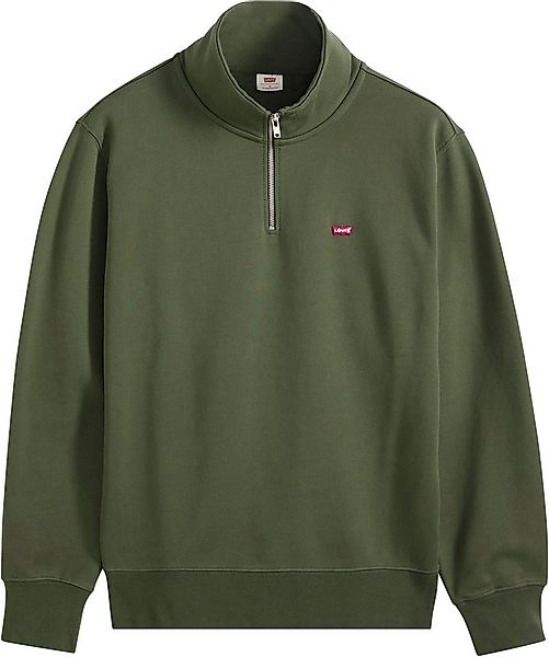 Levi's® Sweatshirt ORIGINAL HM 1/4 ZIP mit Troyer-Kragen und Logo-Stickerei günstig online kaufen