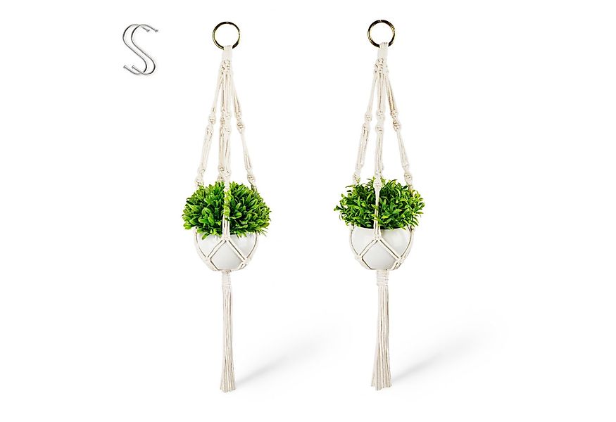 Kunstpflanze Künstliche hängepflanzen im Keramiktopf, Kunstpflanze hängend günstig online kaufen