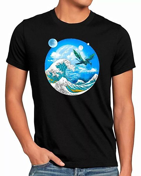 style3 Print-Shirt Herren T-Shirt Banshee Wave pandora navi jake sully avat günstig online kaufen