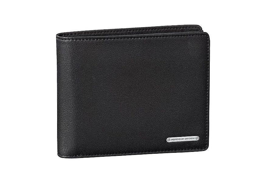 PORSCHE Design Geldbörse CL.2.20 Herren Portemonnaie aus Leder mit Silber-E günstig online kaufen