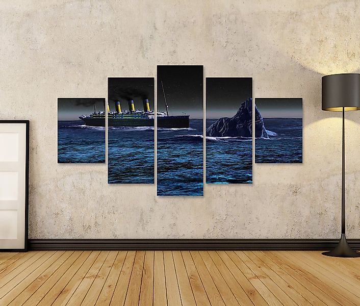 islandburner Leinwandbild Bild auf Leinwand Titanic günstig online kaufen
