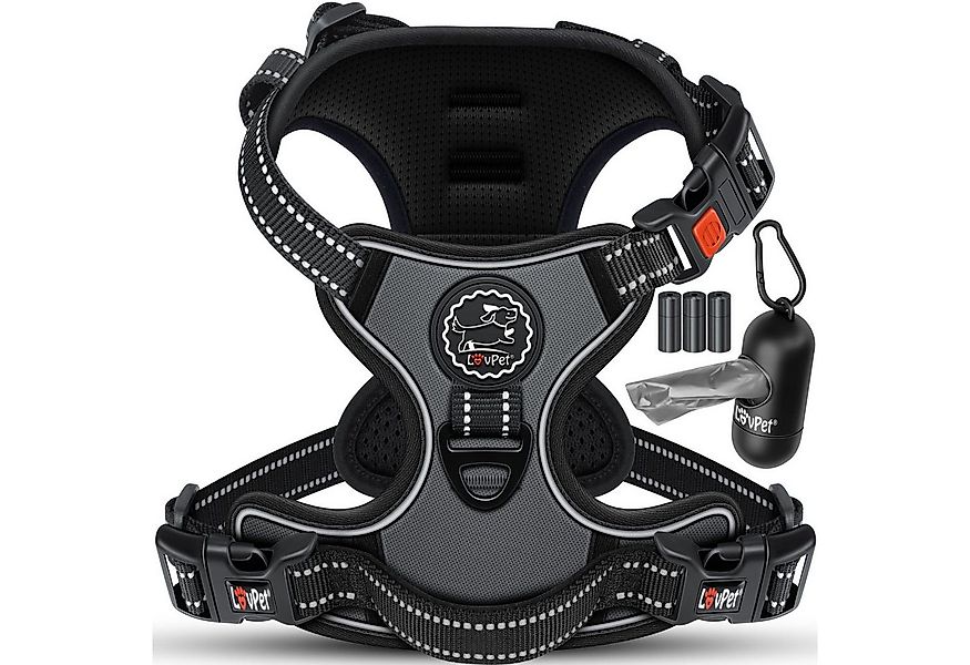 Lovpet Hunde-Geschirr, ohne Zug & würgen für Hunde & Welpen atmungsaktiv & günstig online kaufen