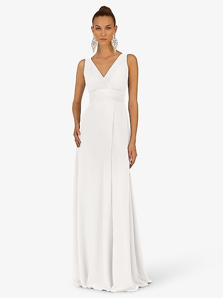 Kraimod Abendkleid mit V-ausschnitt vorne und günstig online kaufen