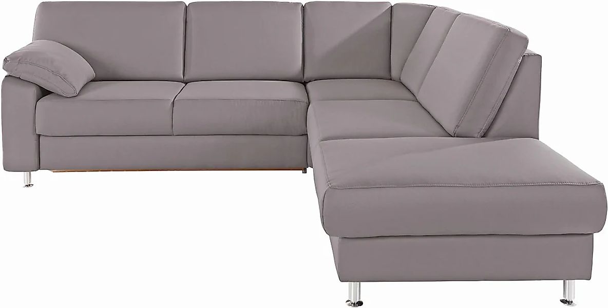 sit&more Ecksofa "Belfort L-Form" wahlweise mit Vorziehsitz und Bettkasten günstig online kaufen