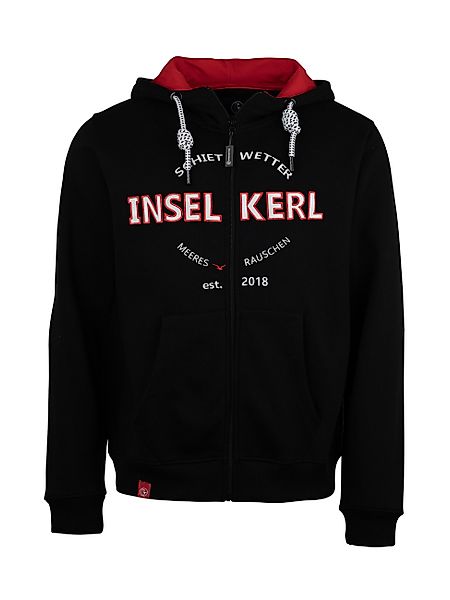 Schietwetter Sweatjacke Herren "Inselkerl Fiete" günstig online kaufen