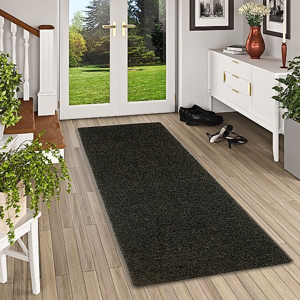 Snapstyle Veloursteppich Hochflor Velours Teppich Läufer günstig online kaufen