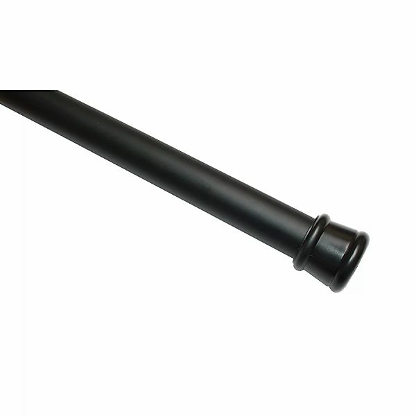 Gardinia Spannstange Ø 23/26 mm Schwarz 90 cm - 140 cm günstig online kaufen