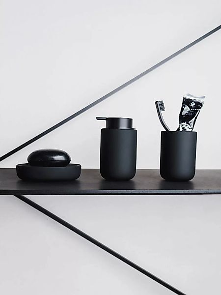 Möve Seifenspender "Black Velvet", Keramik beschichtet, 190 ml günstig online kaufen