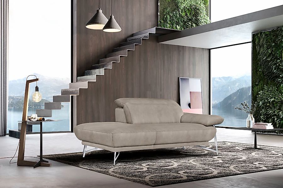 Egoitaliano Ottomane "Anais, erstklassiges Designsofa, Breite 179 cm, Fußfa günstig online kaufen
