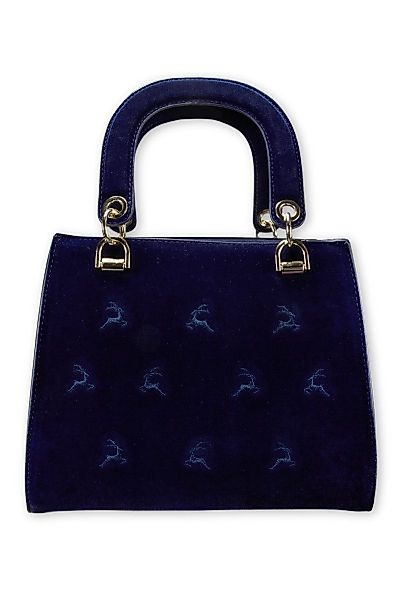 Alpenflüstern Handtasche Trachtentasche - SAMT/HIRSCHSTICK - günstig online kaufen
