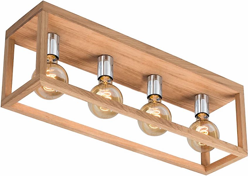 SPOT Light Deckenleuchte »KAGO«, 4 flammig, Leuchtmittel E27   ohne Leuchtm günstig online kaufen