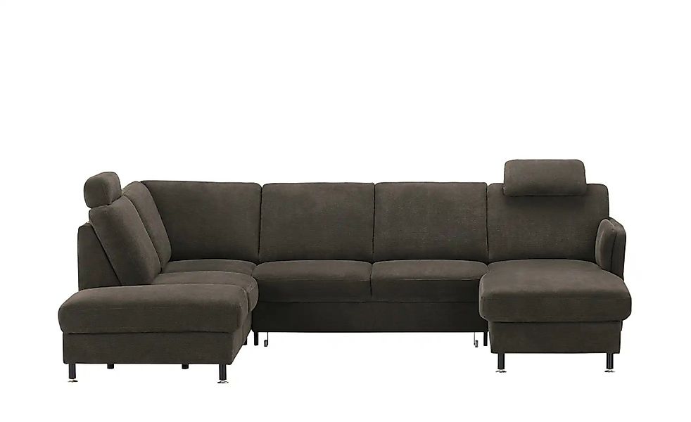 meinSofa Wohnlandschaft  Veit ¦ braun ¦ Maße (cm): B: 305 H: 90 T: 200.0 Po günstig online kaufen