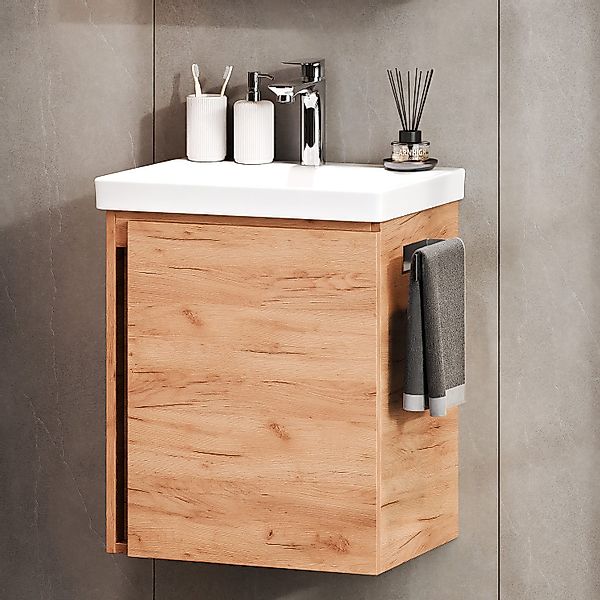 Planetmöbel Waschtisch-Set Unterschrank mit Waschbecken 50cm günstig online kaufen