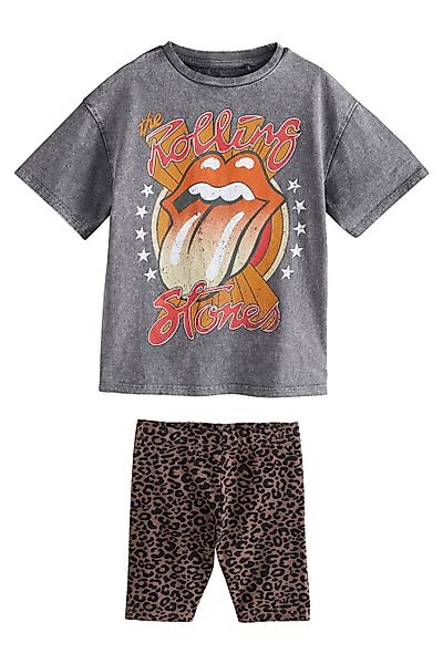 Next T-Shirt & Shorts Rolling Stones günstig online kaufen