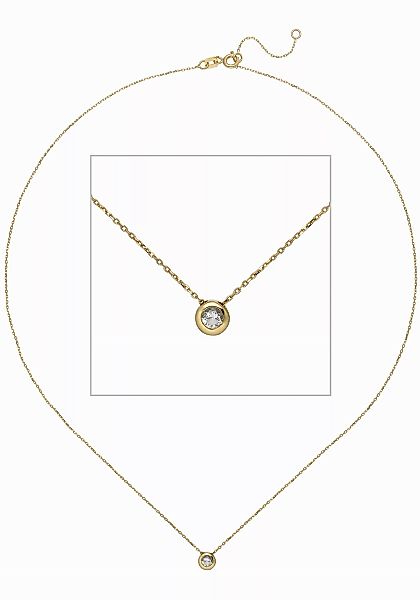 JOBO Kette mit Anhänger, 333 Gold günstig online kaufen