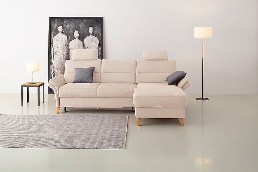 Home affaire Ecksofa Westerland L-Form, Federkern-Polsterung, günstig online kaufen