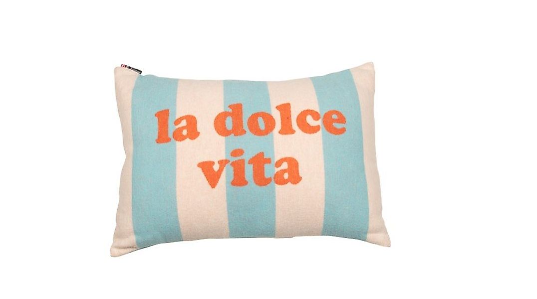 DAVID FUSSENEGGER Kissenhülle Silvretta 'la dolce vita' 40 x 60 cm Jade - H günstig online kaufen