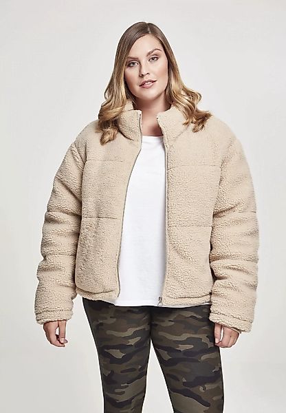 URBAN CLASSICS Winterjacke "Damen Ladies Boxy Sherpa Puffer Jacket", (1 St. günstig online kaufen