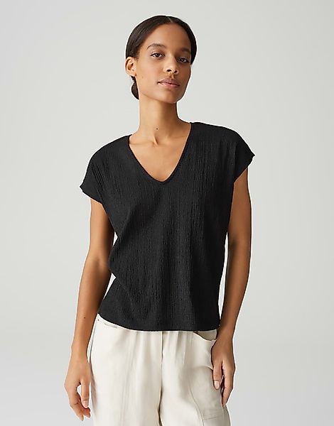 OPUS Kurzarmshirt SIRUKUS STRUCTURE Regular mit günstig online kaufen