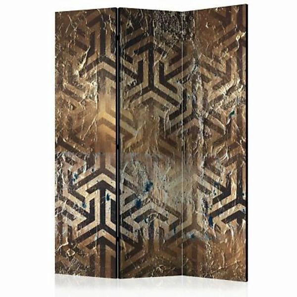 artgeist Paravent Labyrinth of the Minotaur [Room Dividers] gold-kombi Gr. günstig online kaufen